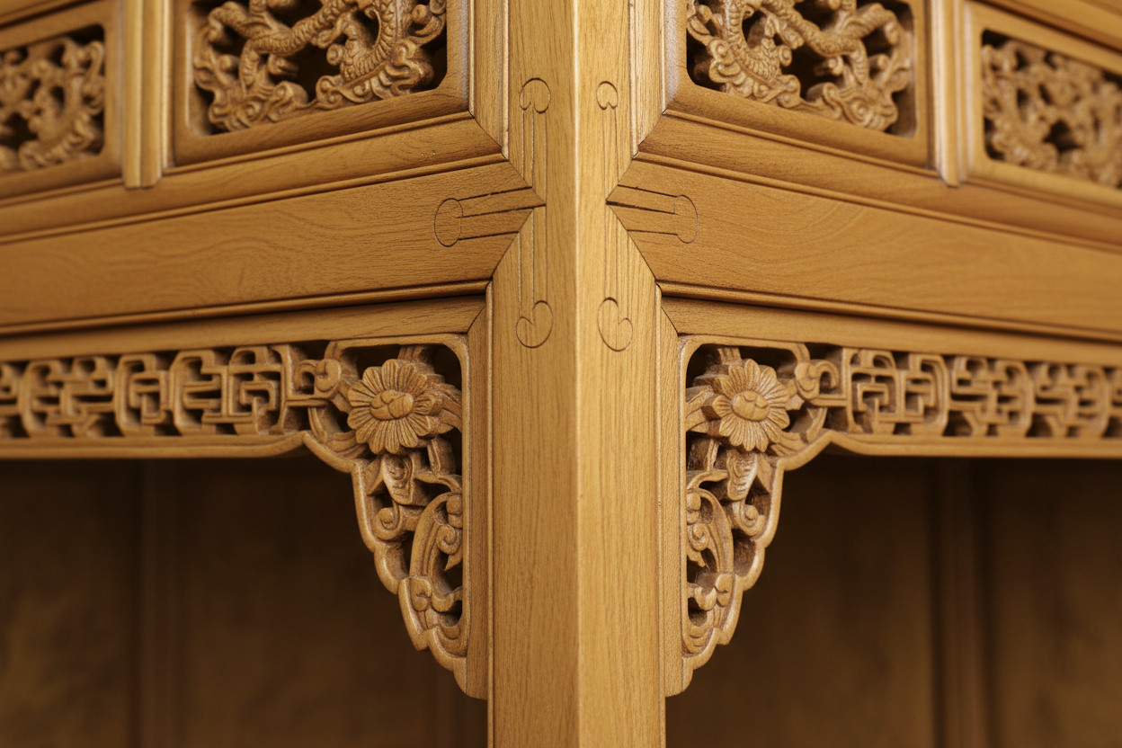 金丝楠木架子床