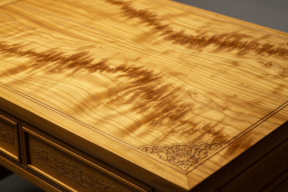 金丝楠木书桌 · 文人书房核心器 传世孤品