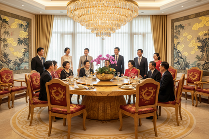 金丝楠木圆餐桌 · 家族团聚传世器 传世孤品