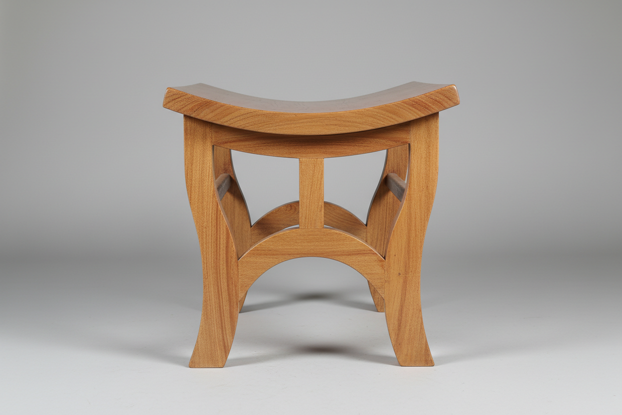 黄花梨禅凳 | Huanghuali Meditation Stool