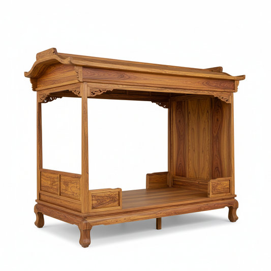 黄花梨架子床 | Huanghuali Canopy Bed