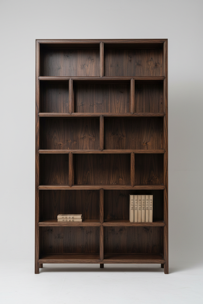 鸡翅木书柜 · 文房珍藏