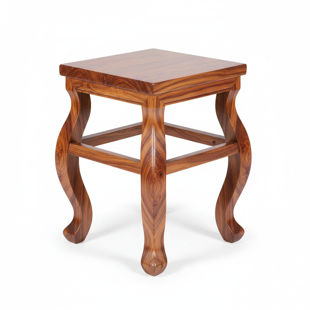 黄花梨禅凳 | Huanghuali Meditation Stool