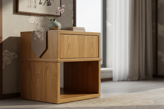 金丝楠木床头柜