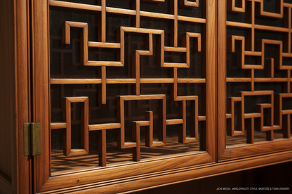 鸡翅木书柜 · 文房珍藏