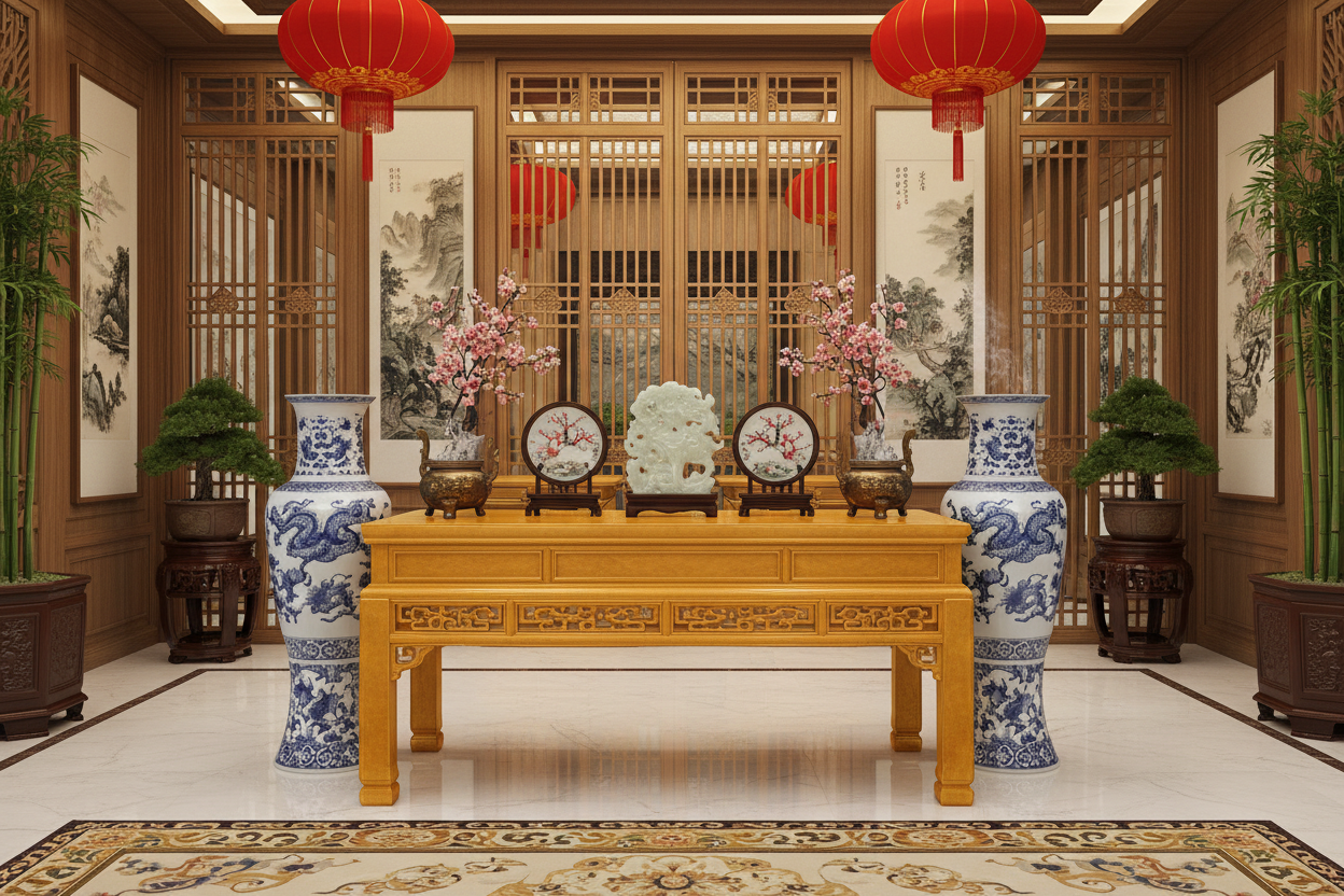 金丝楠木供桌 · 礼制文化传世器 传世孤品