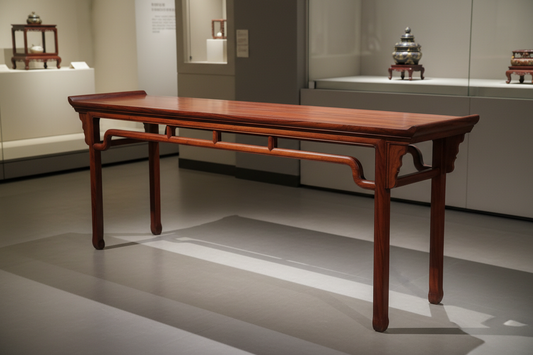 红酸枝条案 · 供奉雅器