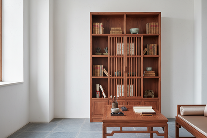 鸡翅木书柜 · 文房珍藏