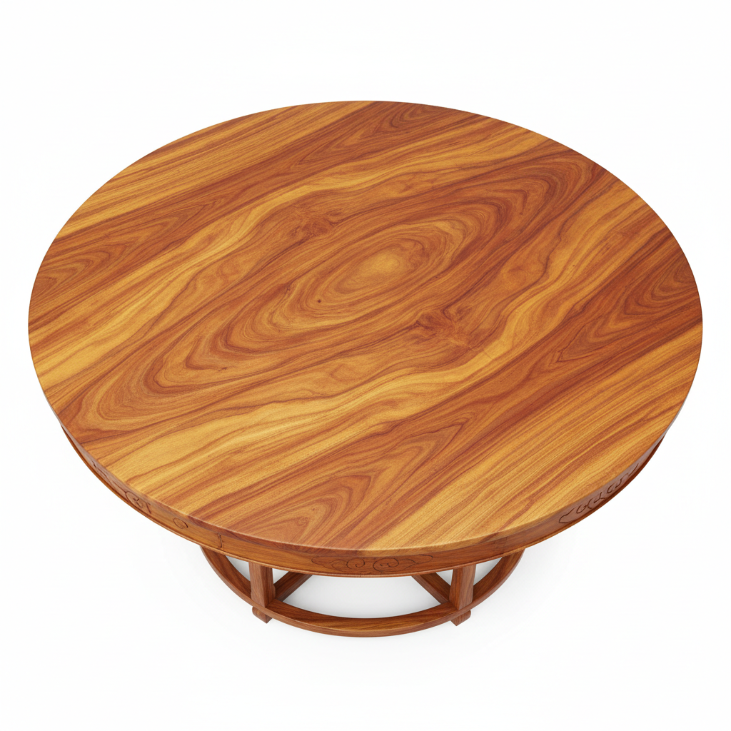 黄花梨圆餐桌 | Huanghuali Round Dining Table