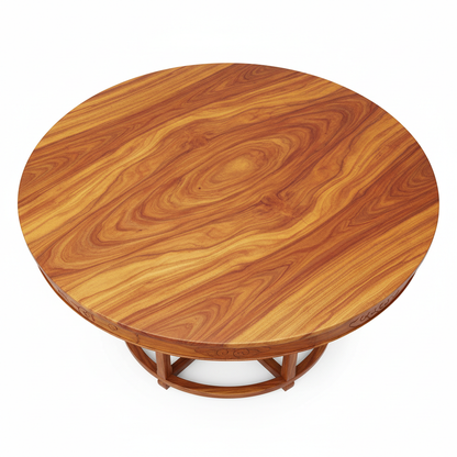 黄花梨圆餐桌 | Huanghuali Round Dining Table