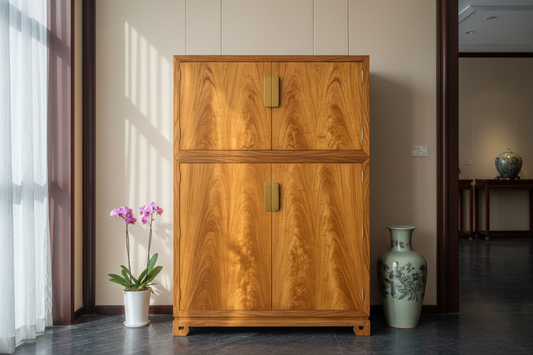 金丝楠木顶箱柜