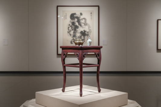 紫檀木香几 · 禅意雅器